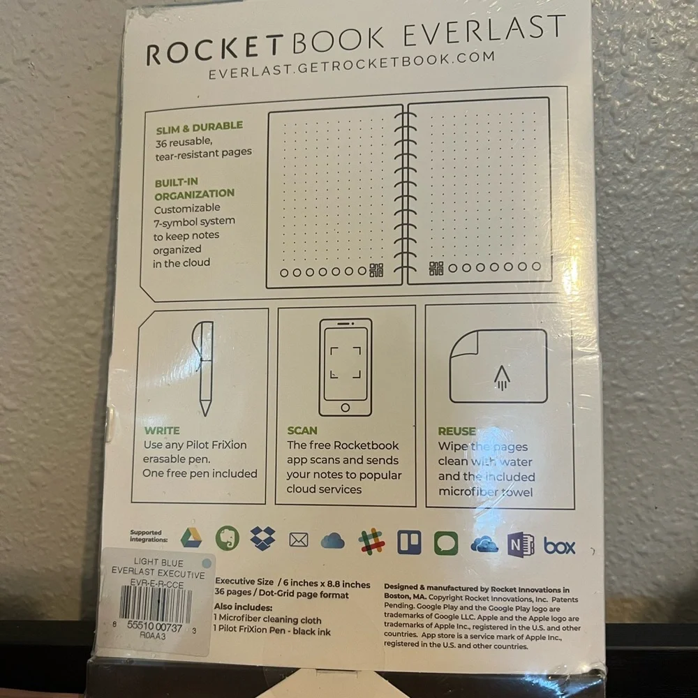 Rocket Book Everlast Smart Notebook